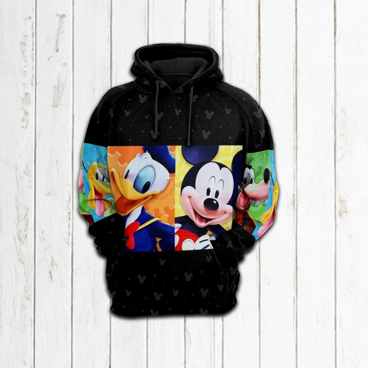 Mk and Friends All Over Hoodie