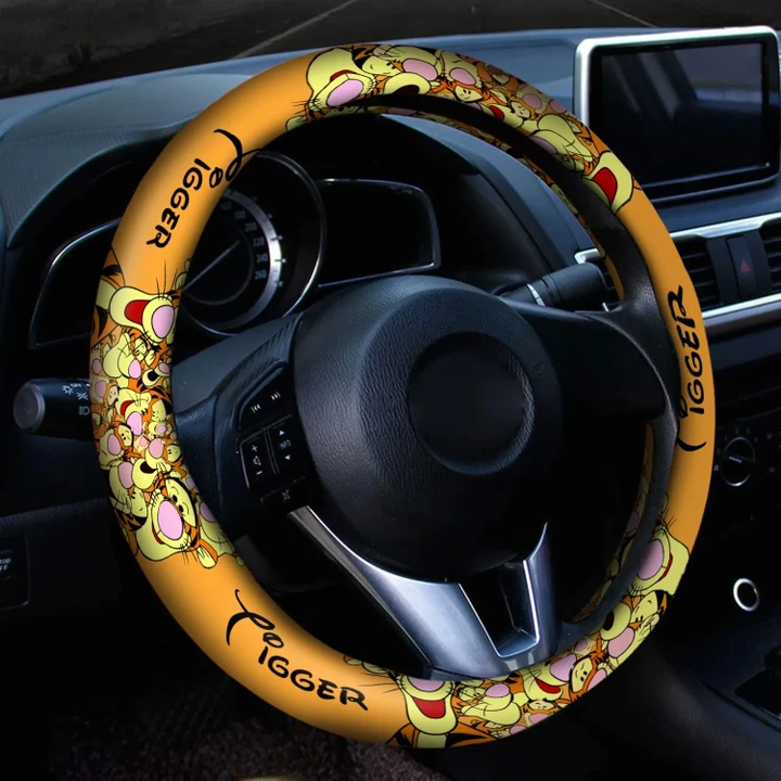 Tigg Steering Wheel Cover with Elastic Edge