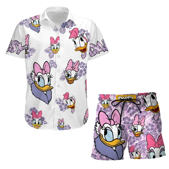 Ds Duck Hawaiian Shirt & Shorts