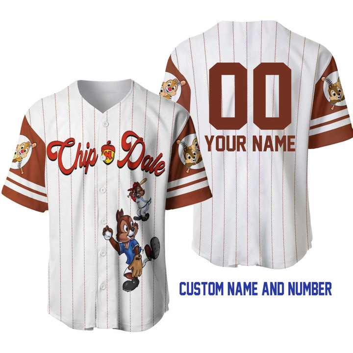 C&D Baseball Jersey  Custom Name & Number