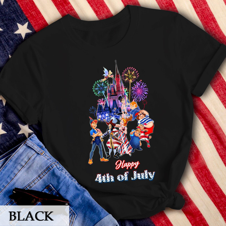 PTP Castle 4th of July T-Shirt