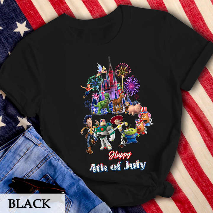 ToyST Castle 4th of July T-Shirt