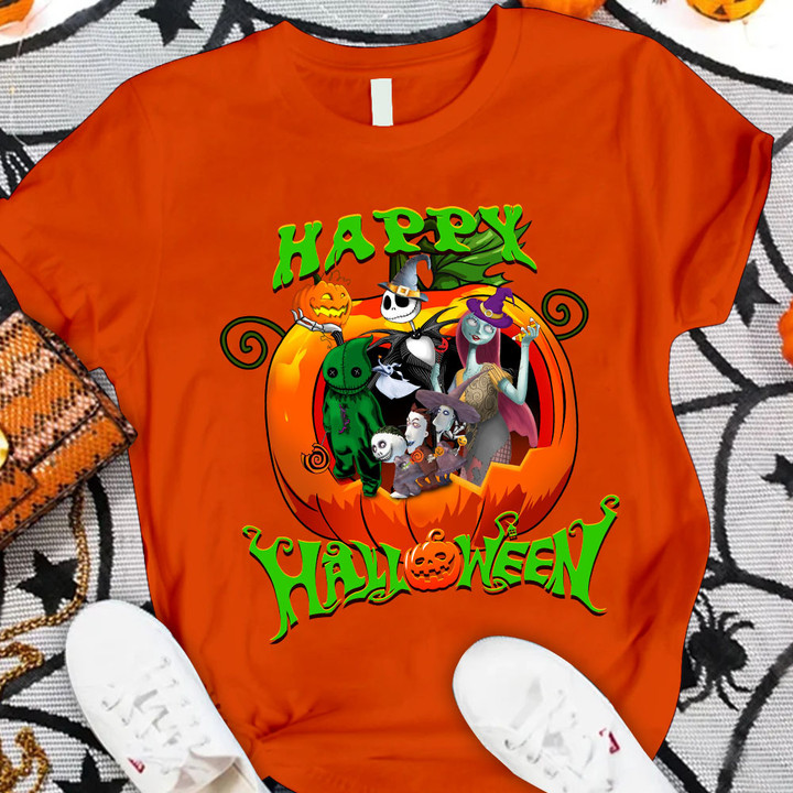 JK Pumpkin Halloween T-Shirt