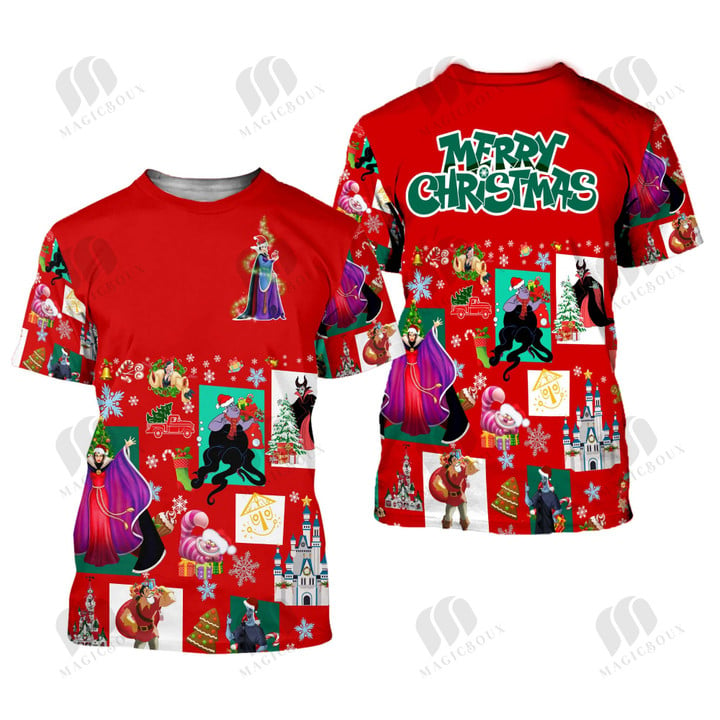 DN VILLAINS Christmas Unisex T-Shirt