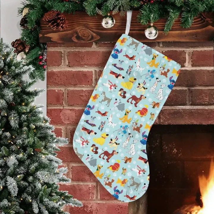 DN Dogs Christmas Stocking (Without Folded Top)