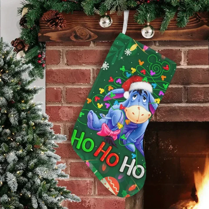 Eeyore Christmas Stocking (Without Folded Top)