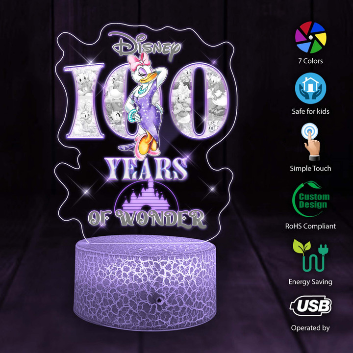DS 100 Years of Wonder 3D Led Light
