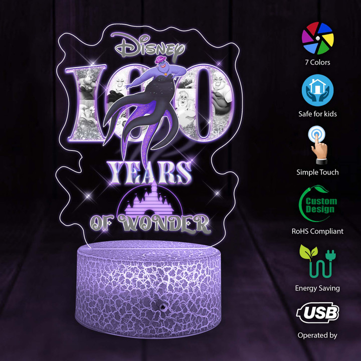 URS 100 Years of Wonder 3D Led Light