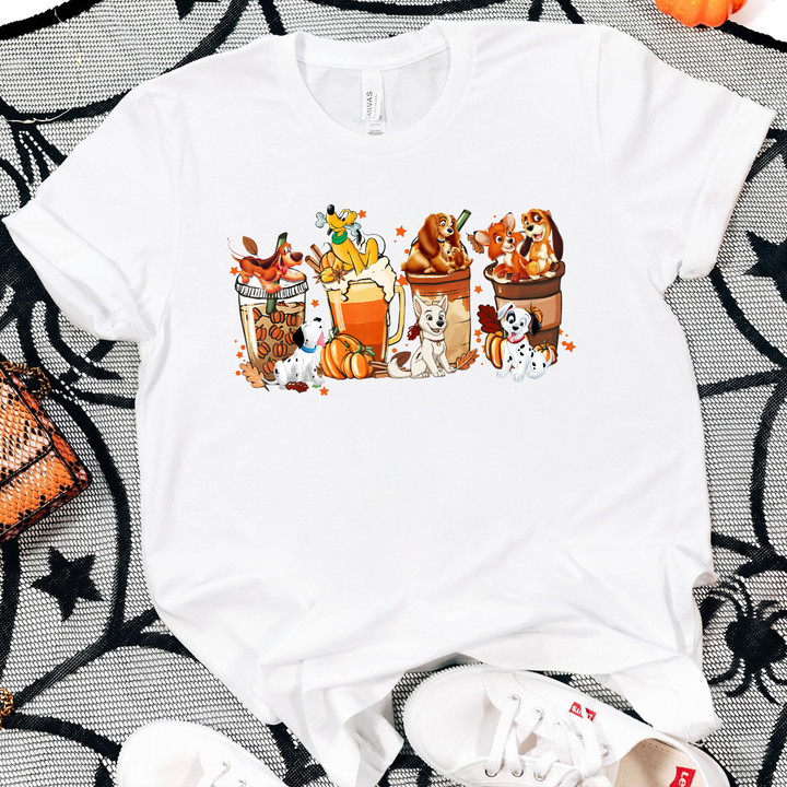 DN Dogs Coffee Halloween T-Shirt