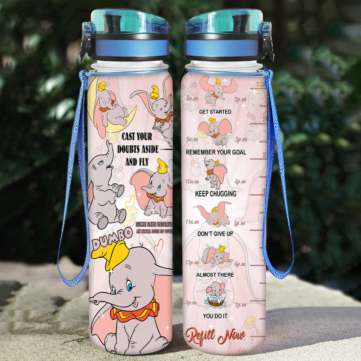 DB Quotes Water Tracker Bottle