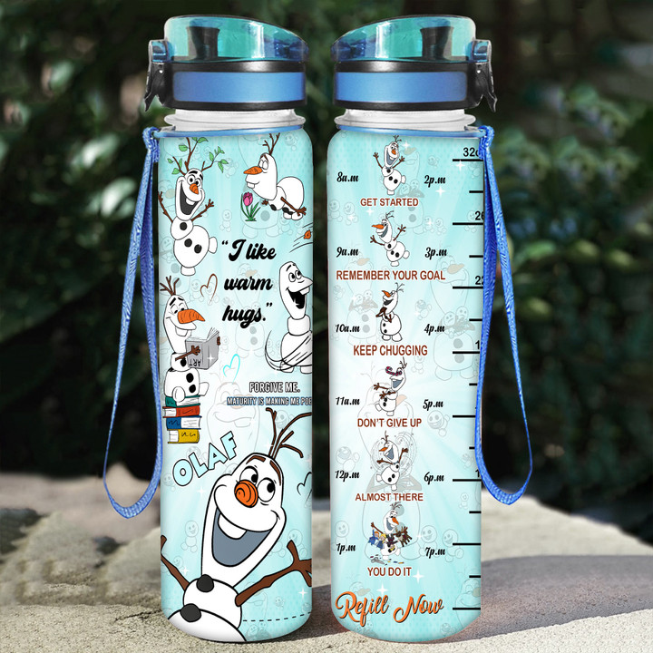 OL Quotes Water Tracker Bottle