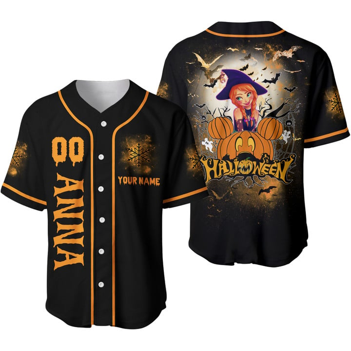 AN Halloween - Baseball Jersey Custom