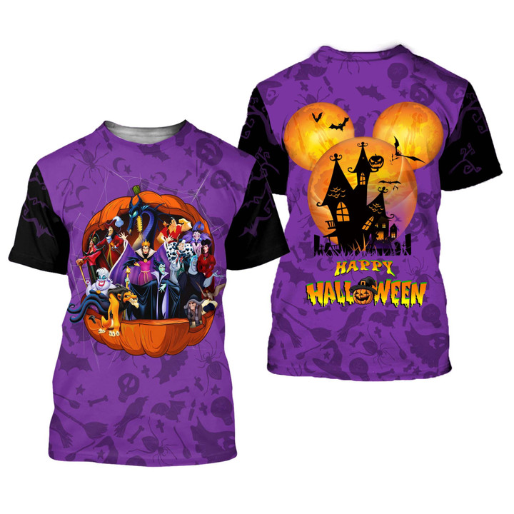 VILLAINS Halloween Unisex T-Shirt