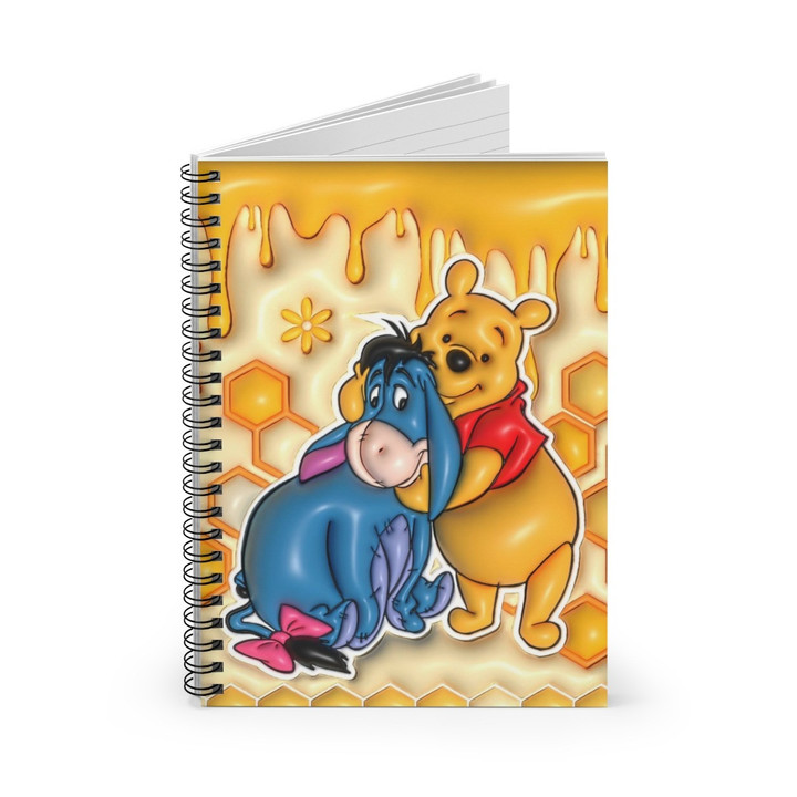 PO n EY Inflated Spiral Notebook
