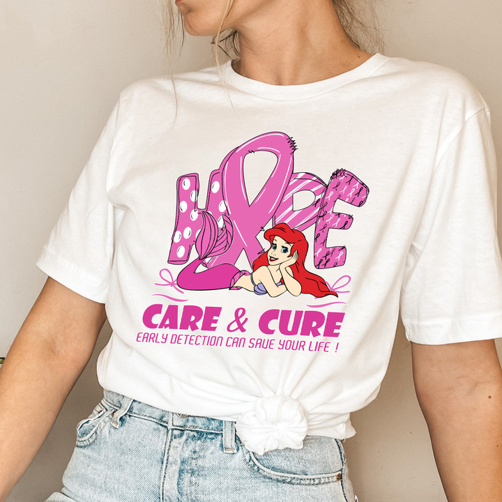 AR Hope Care & Cure Breast Cancer T-Shirt