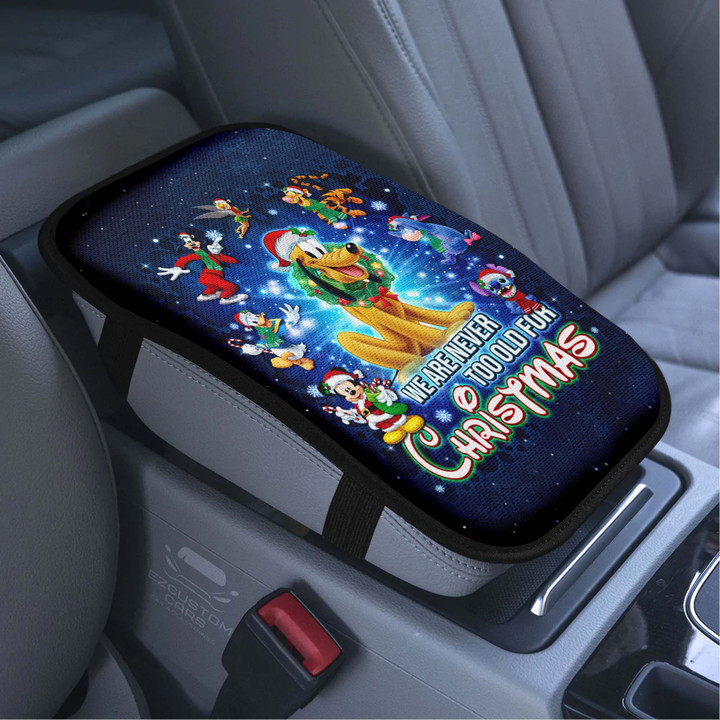 Plu Xmas Car Center Console Cover