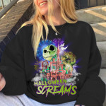 Screams Halloween Mix Unisex Sweatshirt (Made in USA) [5-10 Days Delivery]