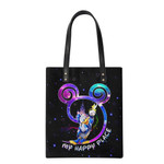 DND My Happy Place Leather Ordinary Tote Bag Set
