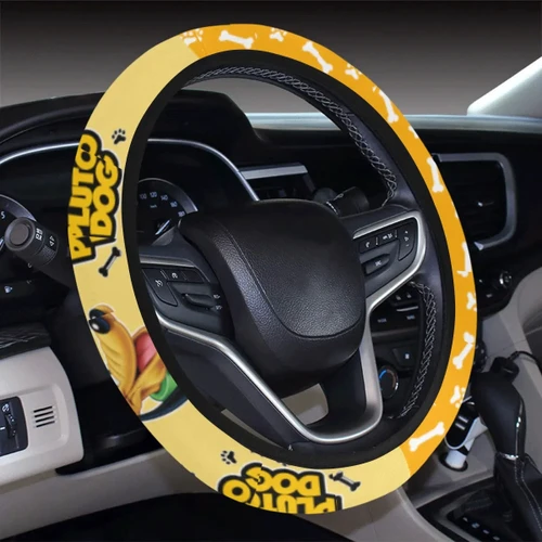 Plu Steering Wheel Cover with Elastic Edge