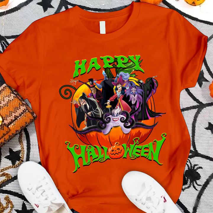 DN VLAINS Pumpkin Halloween T-Shirt