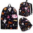 Cats All Over Backpack Black