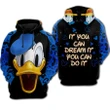 Dn Duck - Hoodie All Over Print