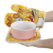 PO Combo 2 Oven mitts and 1 Pot-Holder