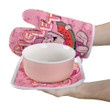 Plet Combo 2 Oven mitts and 1 Pot-Holder
