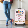 MR Cat Luggage Cover