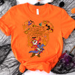 C&D Wearing Pumpkin Halloween T-Shirt