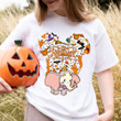DB Wearing Pumpkin Halloween T-Shirt
