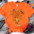 PO Wearing Pumpkin Halloween T-Shirt