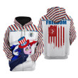 Malef 4th of July Unisex Pullover/ Zip-up Hoodie