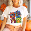 BYD Square Emotion Halloween T-Shirt