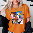 DN CATS Square Emotion Halloween T-Shirt