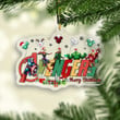 AVG2 Christmas Ornament - 1-side Transparent Mica