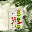GR Hohoho Christmas Ornament - 1-side Transparent Mica