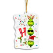 GR Hohoho Christmas Ornament - 1-side Transparent Mica