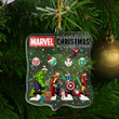MV2 Christmas Ornament - 1-side Transparent Mica