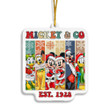 MK&FRIENDS Christmas Ornament - 1-side Transparent Mica