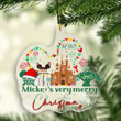 MK MVC Christmas Ornament - 1-side Transparent Mica