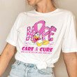 DND Hope Care & Cure Breast Cancer T-Shirt