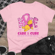 PO Hope Care & Cure Breast Cancer T-Shirt
