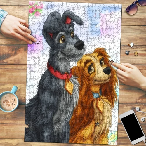 All Disney Character Wood Jigsaw Puzzle