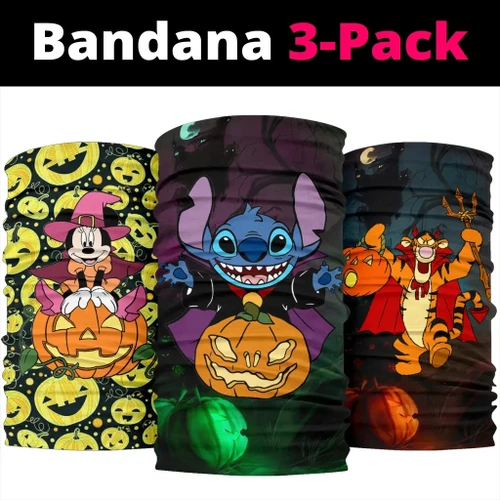St- Tg- Mn Halloween Bandana 3pcs/pack