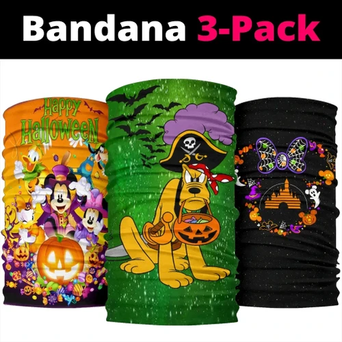 Plu Halloween Bandana 3pcs/pack