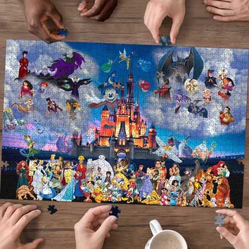 DN Characters  Premium Wood Jigsaw Puzzle