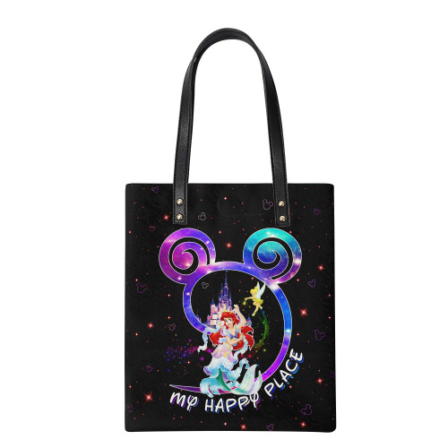 PRINCESS AR My Happy Place Leather Ordinary Tote Bag Set
