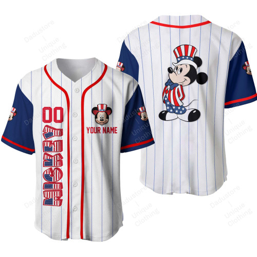 MK July Day Baseball Jersey Custom