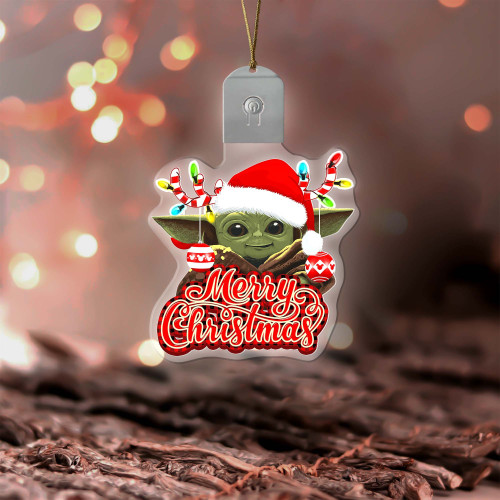 BYD Xmas - Led Acrylic Ornament ( US only)